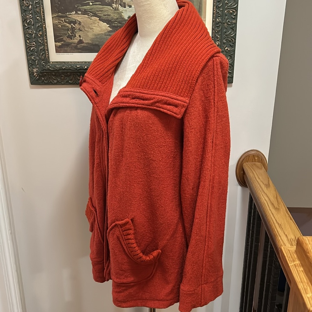 Cozy Orange Sweater - Picture 5 of 10